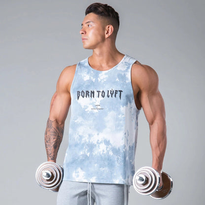 Sleeveless Men's Fitness Gym Vest