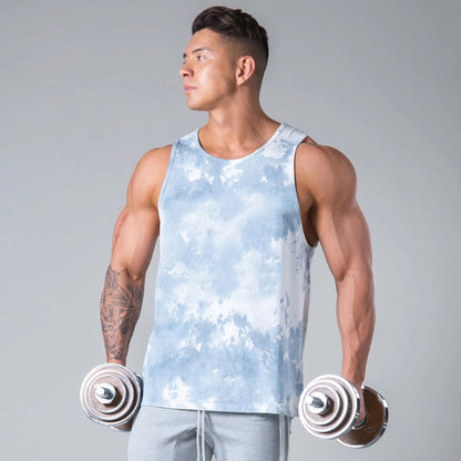 Sleeveless Men's Fitness Gym Vest